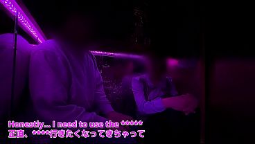 Japanese wife gets creampied while hubby watches