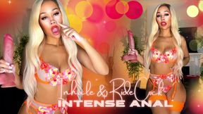 Inhale & Ride Cock INTENSE ANAL