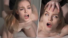 Commanded to cum - petite soldier transformed into a sex toy - Silvia Wise