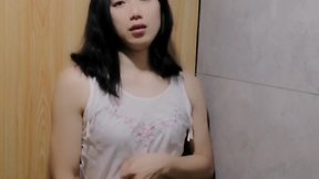 Miss lyn masturbating in a hospital restroom