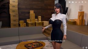 Boss MILF Susan Asks Alexis for Help at Home Then Pulls Him Into a Very Private Sex Toys Fuck &amp; Creampie