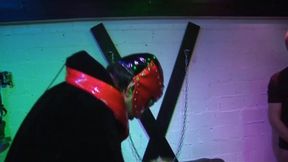 Masked MILF Deepthroats Throbbing Cock in Wild Group Orgy
