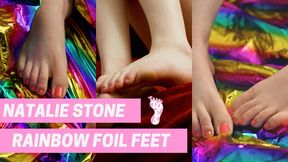 Natalie Stone- Rainbow Foil Feet