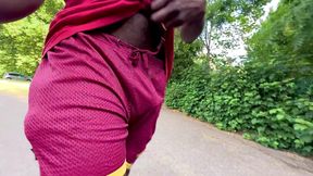 Walking Commando Under a Scorching Heatwave