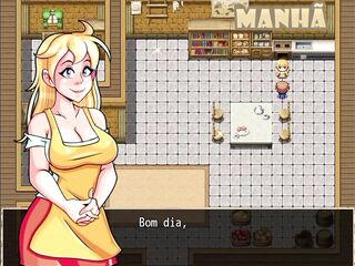 City Of Excitement #15: Hawt stepmom masturbates me with her titties during a washroom.