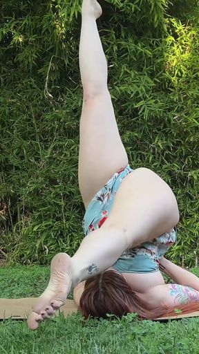 Solo Outdoor Yoga