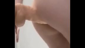 18–Year–Old Twin Shakes Dildo in Her Ass in Sweet Teen 18+ Anal Scene