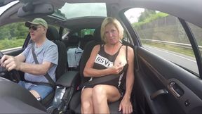 Trip to the Seaside with a Horny Mature Blonde