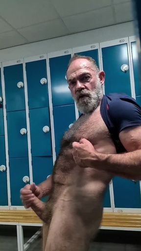 I Dare You to Jerk off in Locker Room