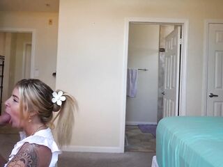 Neighbour's Step Mama Came Over and Left with Cum Inside Unintentionally