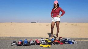 Anastasija 76 - Many Cars under my Shoes Part 1 WMV