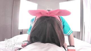 【KIzuna Ai】Vtuber Kizuna Ai POV Cosplay fuck, Hentai Shemale Cosplayer, Asian Femboy trans