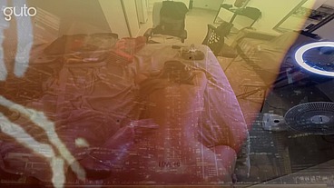 Bootylicious girl with long hair moans while being fucked from behind