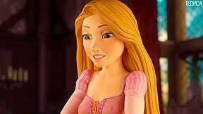 Pov Rapunzel Slurps 3d Disney Cum