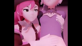 Vertical POV shows hot hentai scenes
