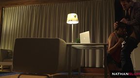 brit girl next door samantha bentley gets her ass rammed by a massive cock