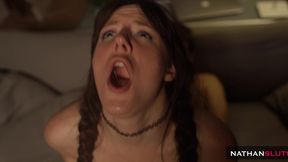 brit girl next door samantha bentley gets her ass rammed by a massive cock