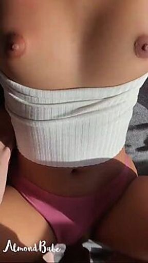 Filming my steamy hookup with 18yo Asian babe doggystyle – AlmondBabe's perfect booty!