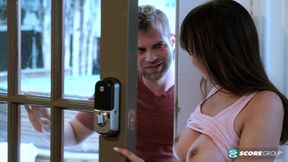 Busty Teen Honey Hayes Gets Her Fuzzy Honey Pot Stirred by a