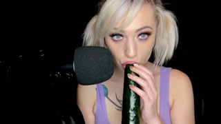 Slurping On Your Big Fat Cucumber (Arilove ASMR)