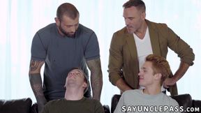 Manuel Skye and Markus Kage traded attention for their stepsons