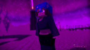 Hardcore Boss Using Minecraft Girl as His Personal Sex Toy (Cumflation)