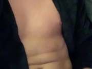 Stroking My Cock in My Robe