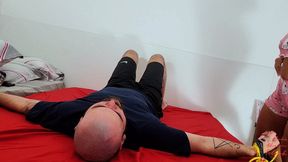 Farting, by Miss Naughty and Slave (cam by Manu) FULL HD