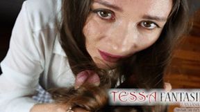 Arrogant Student Thought Her Exam Would Be Easy. Hairjob (WMV FullHD 1080p)