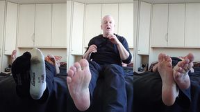 mein fussfetisch mit sneaker socken