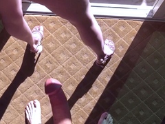 Couple Fucks in Their Vegas Balcony