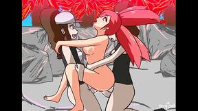 Double Trouble pokemon hentai by derpixon