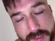 Shrunk during body worship & Made tiny slave