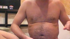 Jerking Off, Chubby, Cumshot