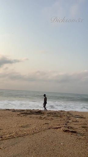 Still on Beach Having Good Time Alone