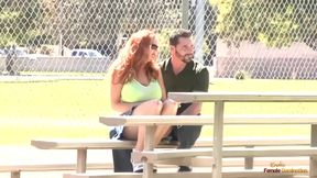 Intense orgasms are had by a redheaded milf when a stranger engages in sexual intercourse with her hardcore.