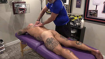 Jason Collins erotic massage with Jim Love 2!