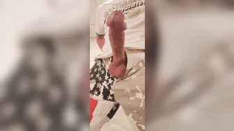 Hung Twink Shows Off His Huge Cock in Solo Close-Up