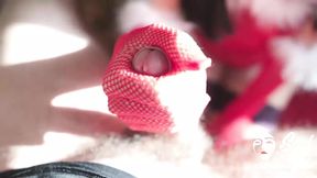 Get prepped to be amazed by this filthy asian lady tugging and jerking off all over the place!