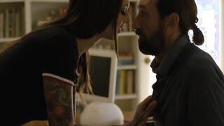 Busty wife deepthroating stepdad in law