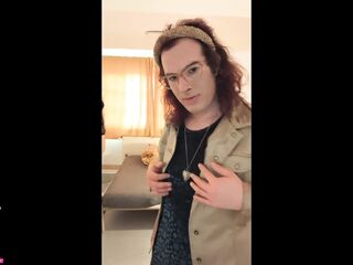 Janine disrobes for u