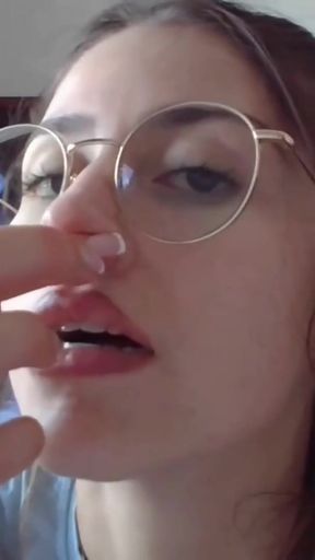 Emotional moment from &quot;SHANAXNOW ASS FINGERING ASS PLAYING WITH MY SNOTS  NOSTRILS&quot;
