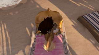 On The Beach ( Furry / Yiff )