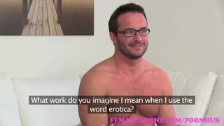 FemaleAgent. Excited stud can not believe his luck as he fucks foxy agent