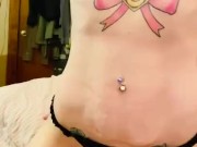 whipped & smacked young milf hard as she begs for more