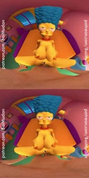 The Simpsons - Marge missionary pounding POV