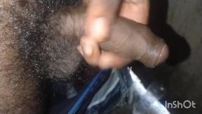 Indian Big Cock Desi Jeans Factory Bathroom Masturbate