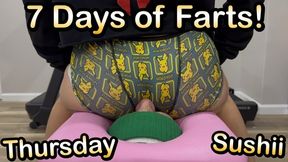 7 Days of Farts - Day 4 - Pikachu Boxers