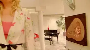 Two brunettes get locked in an office so their lesbian side kicks in