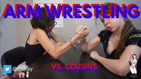 Ziva Fey - Arm Wrestling Ayuko Fey Behind Bars